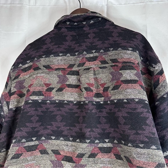 MAURICES Women’s Size 3X Jacket Shacket Style Western Aztec Print Boho Unlined - Picture 10 of 11